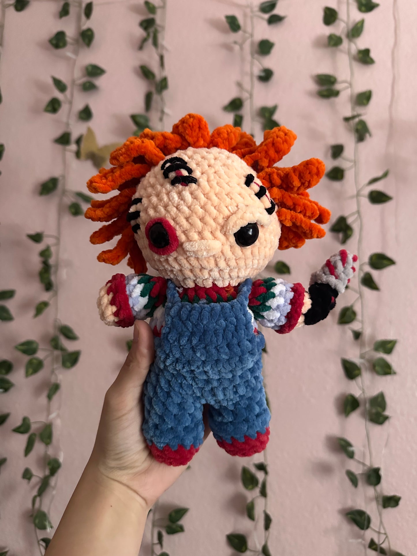 Crochet Chucky Plush Doll
