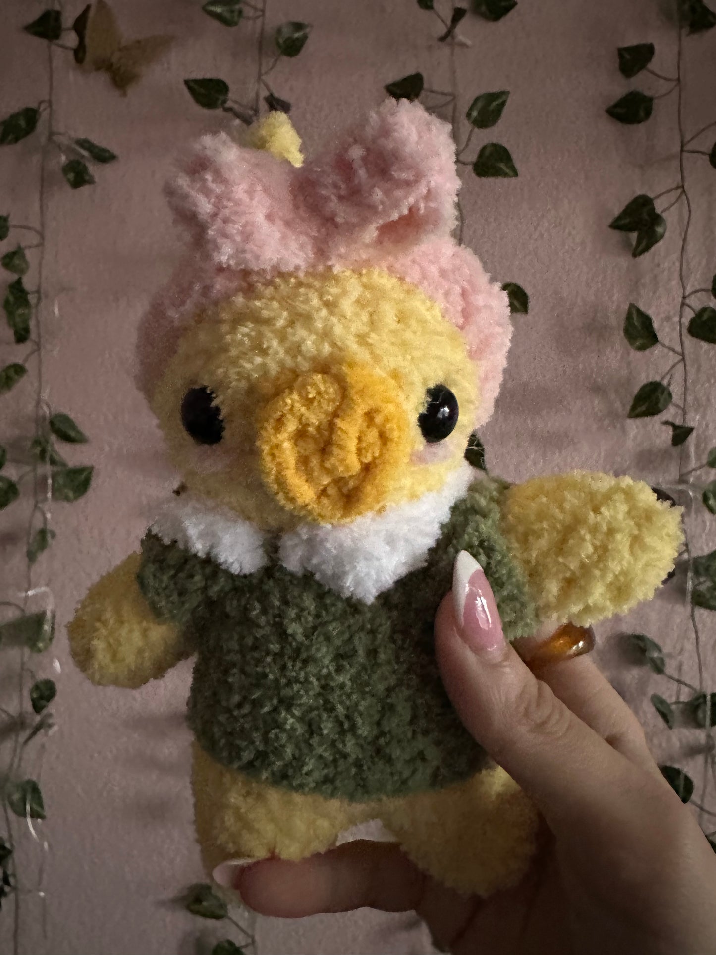 MADE TO ORDER Soft Crochet Chick Plush